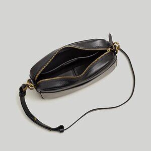 Madewell Black Leather Purse - The Carabiner Medium Crossbody Bag
